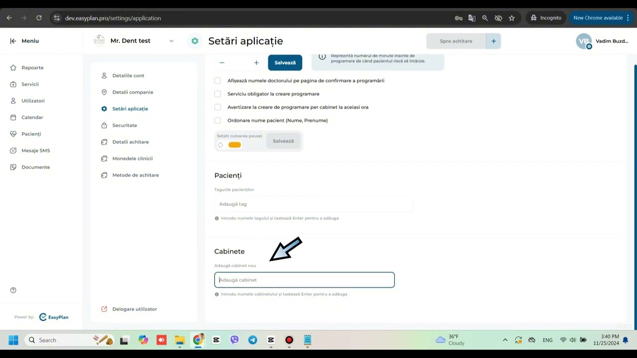 Ghid de utilizator - INTRODUCERE | EasyPlan